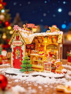 送自己的10个圣诞礼物之1——圣诞姜饼屋

下过初雪的日子就