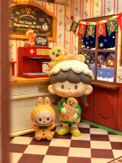 送自己的10个圣诞礼物之1——圣诞姜饼屋下过初雪的日子就可以期待圣诞了还有儿时坚信过是用姜饼盖的房子装满了零食，也装满了童真