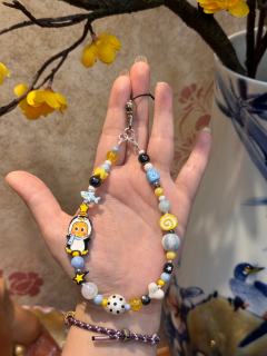       家人们！新上的企鹅星星人手机链直接美到我心坎里 