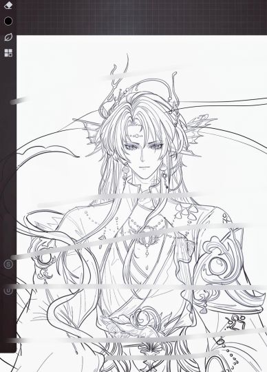 画这张的时候是换人了吗，我的嬷嬷手康复了吗（