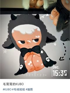 千呼万唤，kubo终于要出毛绒挂件了！这圆滚滚的大脑袋，谁说