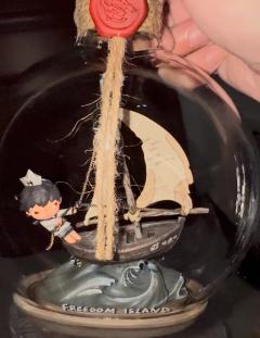 没抢到漂流瓶。。。。。。。。。。。。这有点难受，加价买了个，