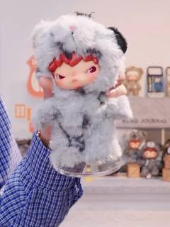 雾野将至这款头上的熊咋恁像老鼠哈哈哈