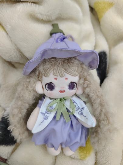 比我预想的还要精致一些，内置骨架，辫子里也有铁丝可以凹造型，脸很甜呀