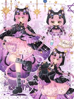 画到暖暖了！虽然之前画过几次暖暖衣服细节多的要命 属于是快乐