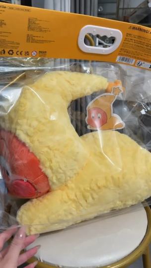 看起来软软乎乎的 太适合睡觉的时候抱着了