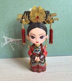 越好看的头饰越复杂😂但很有成就感！！！