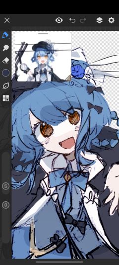 我好喜欢这个小脸。是什么让我重新搞起了半厚涂……