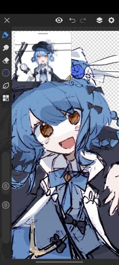 我好喜欢这个小脸。是什么让我重新搞起了半厚涂……