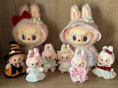 Labubu，Mokoko吊卡都齐了吗？还缺哪个？