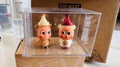 12月1日，用泡泡玛特积分兑换了两个超萌小手办：星星人的珍珠