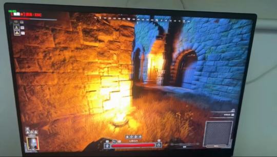 这我漏了吗 我一复活在强盗营地 刚清一个怪 蛮子就开门来找我了 我马上开门走 走到两个房间的位置 中途被怪打了 我打了点药 过了几秒 听到开门声了 我提前隐身 蛮子进来直接两吼 精确锁定我的位置 太搞