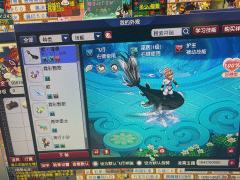 109大唐，坐骑蓝、黑鲲鹏，7.7E经验，浮生绡锦衣，540