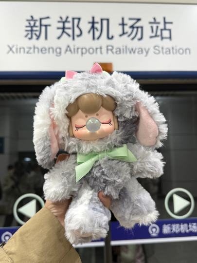 入坑了，小东西怎么能做的这么可爱啊没有抽到隐藏款但是最最喜欢这个灰色一下子就抽到了