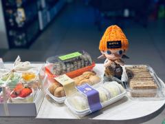 嘎子姐表示真的吃不下了