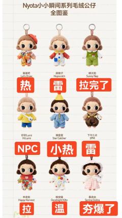 Nyota新品出毛绒啦 我真的服了 就是抽不到一点热款 晒太