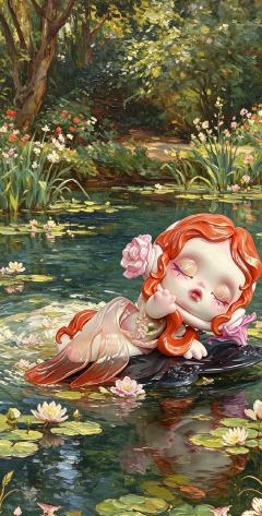 sp花的四幕戏，每一款都像是艺术馆的陈列品
这次彻底被熊喵的