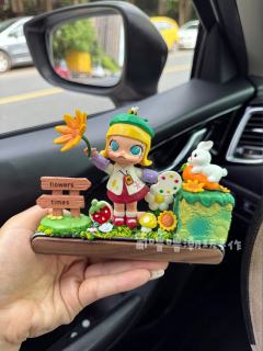 泡泡玛特Molly二十周年沿途的风景系列太可爱了，不愧是泡泡
