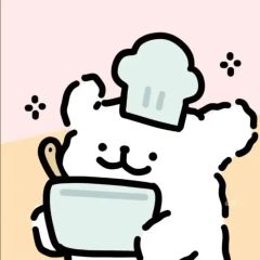 线条闺蜜小狗头像