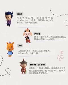拉布布家族来啦~
拉布布家族核心角色是 Labubu(拉布布