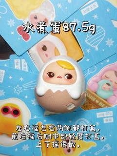 毕奇蛋蛋豆子新品摇盒攻略来咯!热款是明盒🎁
☀️蛋卷118