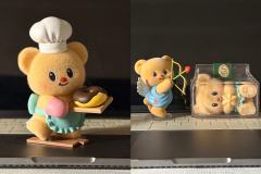 回家前的小小收获，五只小熊熊。全是残盒出奇迹！
（佛系玩家的
