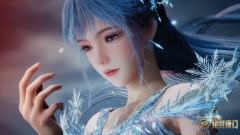 斗罗大陆ll绝世唐门111集，雪女新建模，以前是高冷拽姐，现