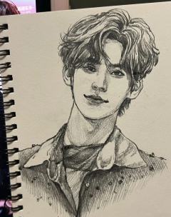 张真源手绘来啦 @比邻星🌟 