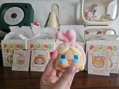 哭娃盲盒耳机包攻略!哈哈哈
1.由于哭娃两个粉粉的兔子耳朵