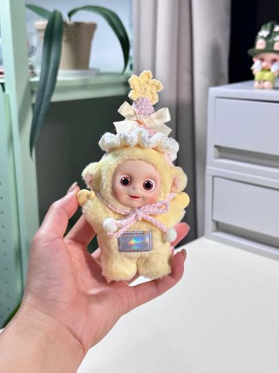 奶黄的拉拉公主！直接一个大种草，这不比labubu香？