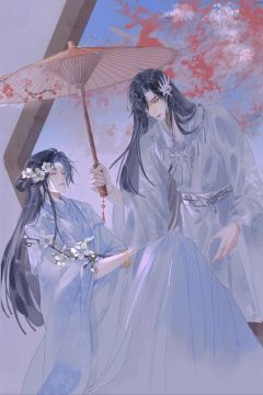 是掌门花🪶x花神怜🌸！
小情侣长长久久啊……