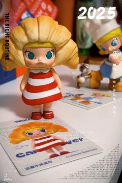 Molly面包脑袋系列第二个可爱的款式，牛角包🥐个人觉得是