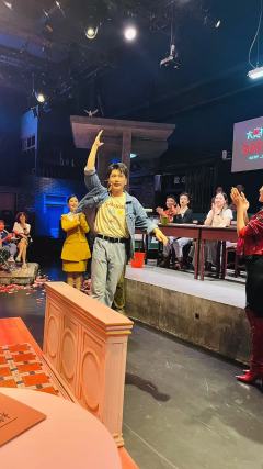 【大侦探赵赶鹅】是我种草很久的一部话剧,在虹口今朝八弄商场六