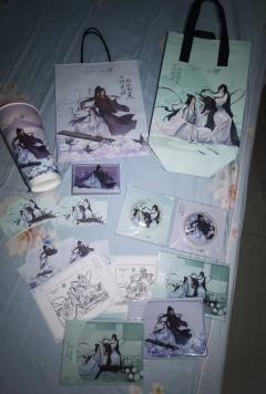 茉莉奶白与魔道祖师联名周边，你值得拥有