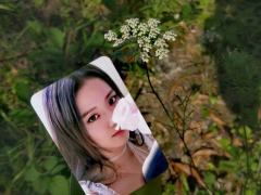 “一束光的落下，心脏在热烈的跳动，是我对你不变的心动”#金智