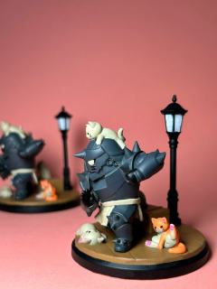 最近迷上了 3D 打印和涂装。白膜图就不放了。之所以最近没有