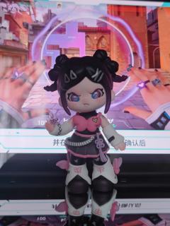 无畏契约暮蝶贤者捷风改娃手办