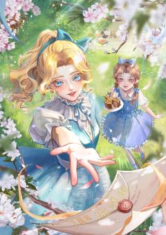 【共赴欧利蒂斯】是之前参加第五艺术馆的插图～
第五人格记者，