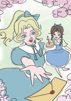 【共赴欧利蒂斯】是之前参加第五艺术馆的插图～
第五人格记者，