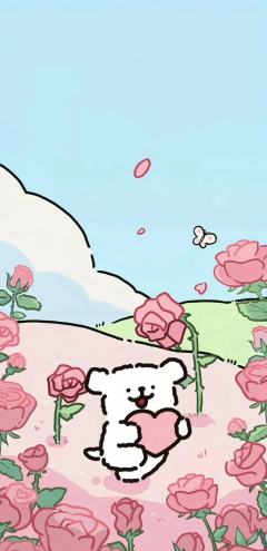 线条小狗背景图来了，第一个不是很完整，谢谢理解