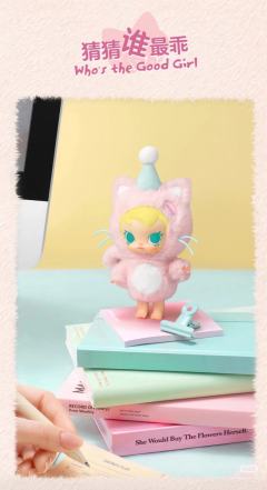 终于等到mooly出搪胶毛绒了，这次是猫猫主题全是长毛很好r