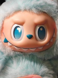 正版labubu  局部细节放大