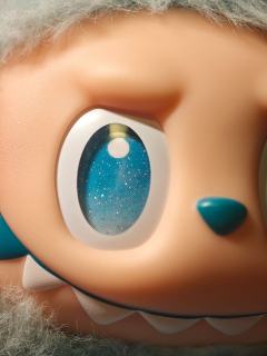 正版labubu  局部细节放大