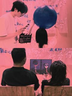 “他爱我，他爱我是他的女演员”
“我爱他，我爱他是我唯一的导