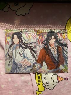 六对花怜牵手成功！画中人叠一起好米😄😄