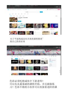 我流学习路径分享!
(好了我进步其实不是很大啊我先摊牌了)