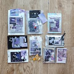 紫色心情💜
突发奇想想包紫色系的
小礼物多的是贵妇包，少的