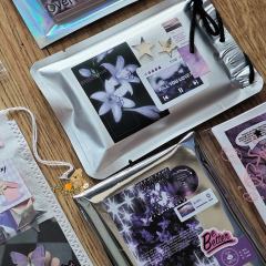 紫色心情💜
突发奇想想包紫色系的
小礼物多的是贵妇包，少的