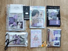 紫色心情💜
突发奇想想包紫色系的
小礼物多的是贵妇包，少的