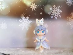 唯美的雪魔，底座是个小雪花❄️